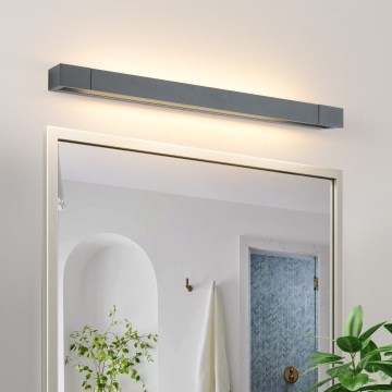Brilagi - Éclairage LED pour miroir de salle de bains AQUA LINE LED/18W/230V 60 cm IP44 anthracite IRC 90