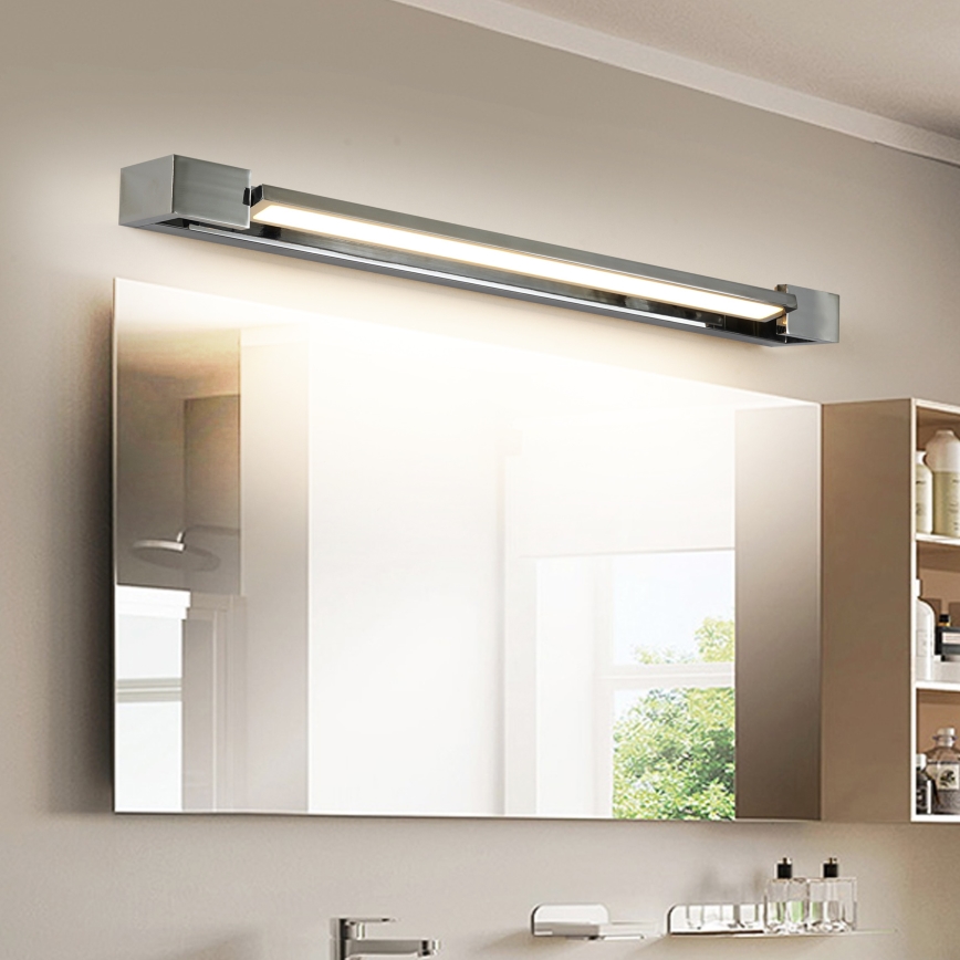 Brilagi - Éclairage LED pour miroir de salle de bains AQUA LINE LED/18W/230V 60 cm IP44 chrome brillant