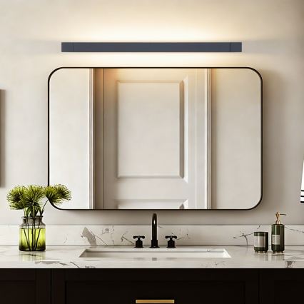 BRILAGI - Éclairage LED pour miroir de salle de bains AQUA LINE LED/20W/230V 80 cm IP44 noir IRC 90