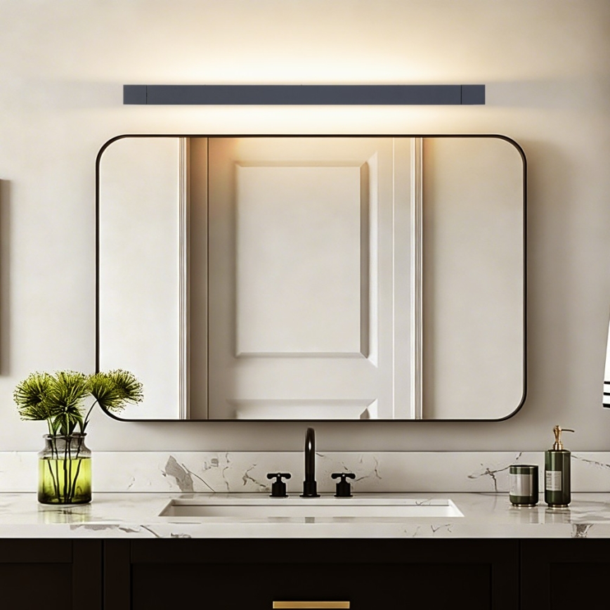 BRILAGI - Éclairage LED pour miroir de salle de bains AQUA LINE LED/20W/230V 80 cm IP44 noir IRC 90