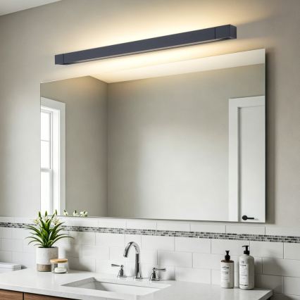 BRILAGI - Éclairage LED pour miroir de salle de bains AQUA LINE LED/20W/230V 80 cm IP44 noir IRC 90