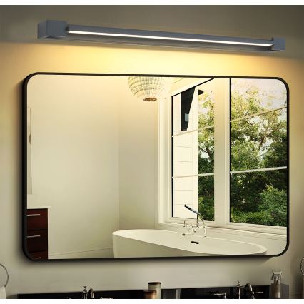 Brilagi - Éclairage LED pour miroir de salle de bains AQUA LINE LED/24W/230V 90 cm IP44 anthracite IRC 90