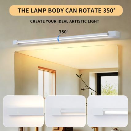 BRILAGI - Éclairage LED pour miroir de salle de bains AQUA LINE LED/28W/230V 100 cm IP44 blanc IRC 90