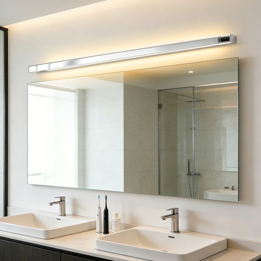 BRILAGI - Éclairage LED pour miroir de salle de bains AQUA LINE LED/36W/230V 120 cm IP44 chrome brillant IRC 90