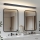 Brilagi - Éclairage LED pour miroir de salle de bains AQUA LINE LED/36W/230V 120 cm IP44 noir