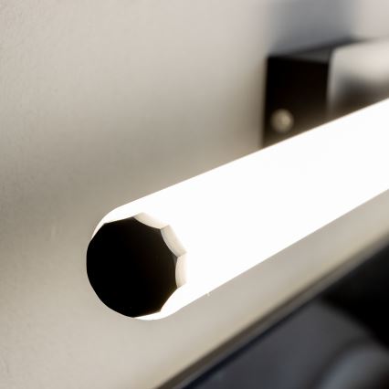 Brilagi - Éclairage LED pour miroir de salle de bains DIANA LED/10W/230V 60 cm IP44 noir