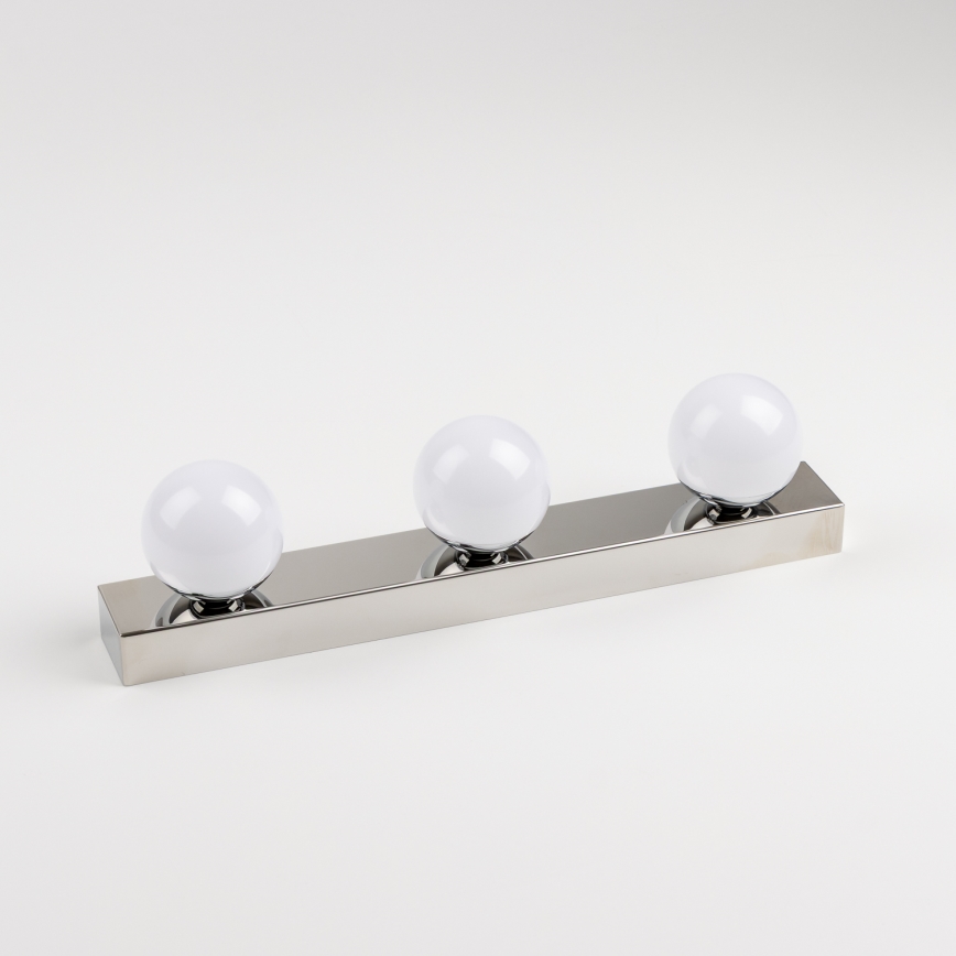 Brilagi - Éclairage LED pour miroir de salle de bains HOLLYWOOD 3xLED/3W/230V 39 cm IP44 chrome brillant
