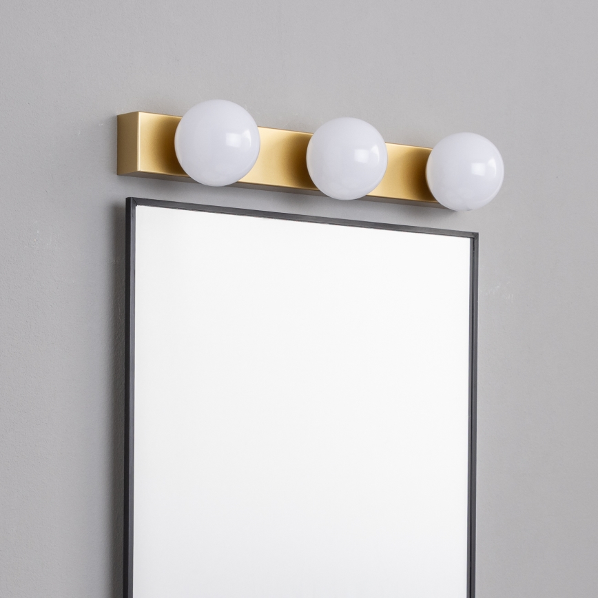 Brilagi - Éclairage LED pour miroir de salle de bains HOLLYWOOD 3xLED/3W/230V 39 cm IP44 doré