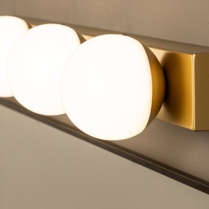 Brilagi - Éclairage LED pour miroir de salle de bains HOLLYWOOD 3xLED/3W/230V 39 cm IP44 doré