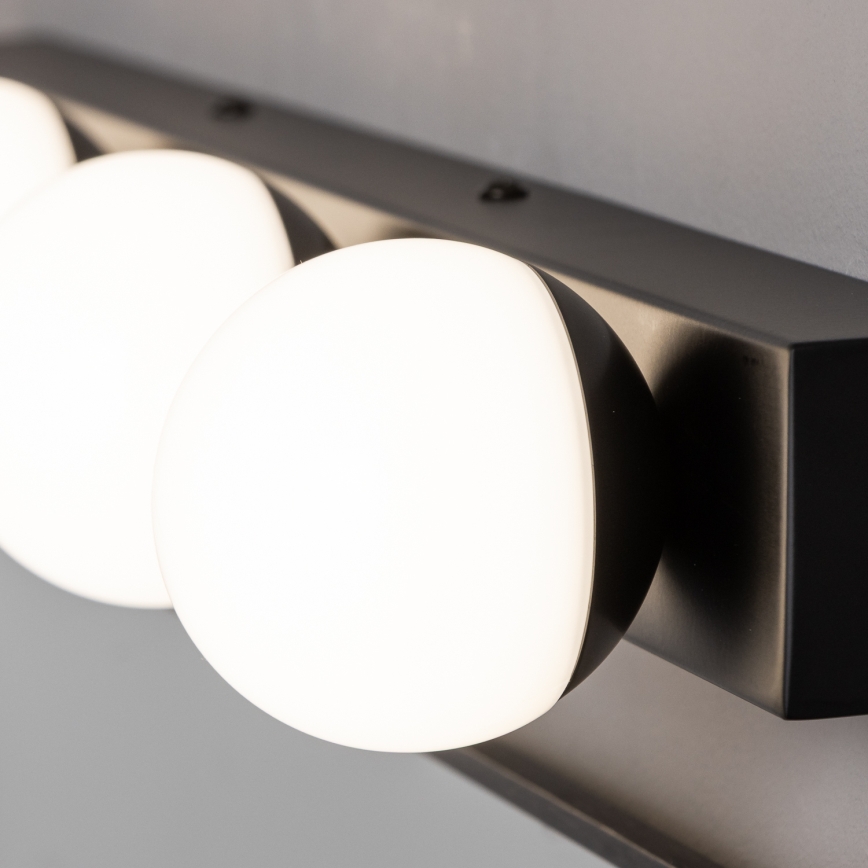 Brilagi - Éclairage LED pour miroir de salle de bains HOLLYWOOD 3xLED/3W/230V 39 cm IP44 noir