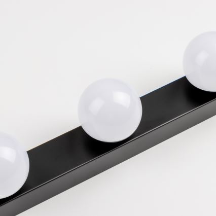 Brilagi - Éclairage LED pour miroir de salle de bains HOLLYWOOD 3xLED/3W/230V 39 cm IP44 noir