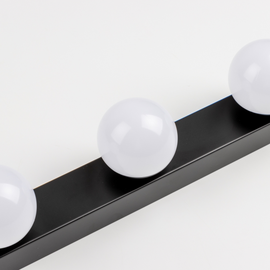 Brilagi - Éclairage LED pour miroir de salle de bains HOLLYWOOD 3xLED/3W/230V 39 cm IP44 noir