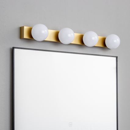 Brilagi - Éclairage LED pour miroir de salle de bains HOLLYWOOD 4xLED/3W/230V 53 cm IP44 doré