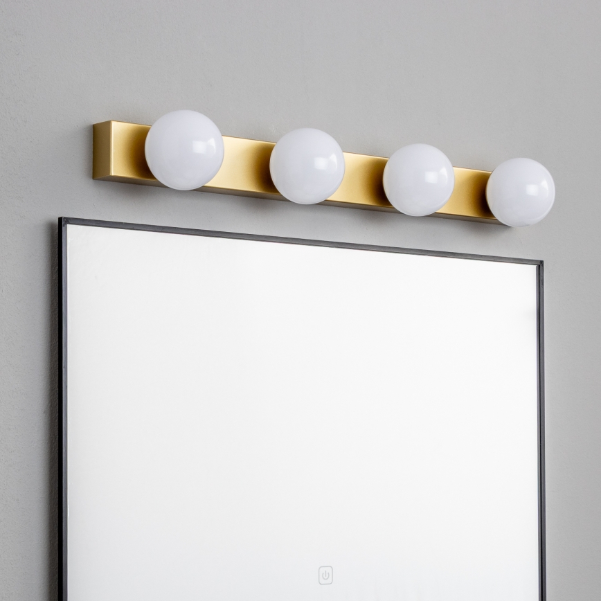 Brilagi - Éclairage LED pour miroir de salle de bains HOLLYWOOD 4xLED/3W/230V 53 cm IP44 doré