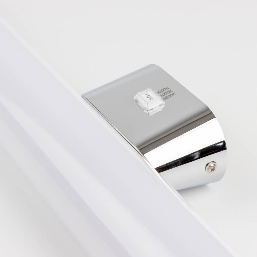 Brilagi - Éclairage LED pour miroir de salle de bains TUBE LED/15W/230V 3000/4000/6500K IP44 chrome brillant