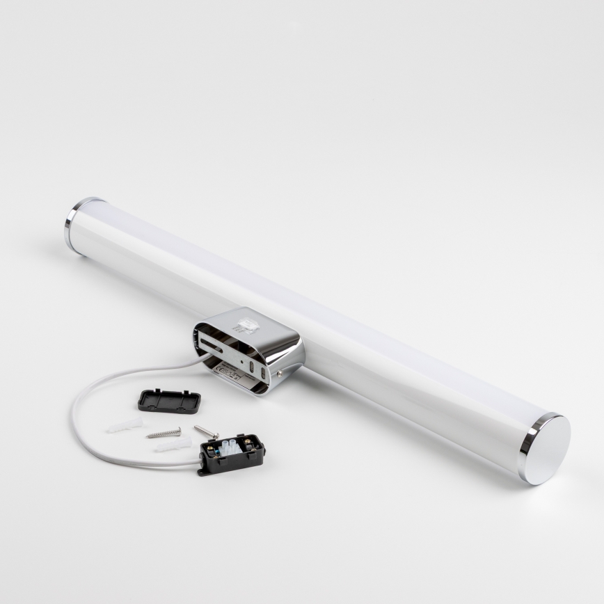 Brilagi - Éclairage LED pour miroir de salle de bains TUBE LED/15W/230V 3000/4000/6500K IP44 chrome brillant