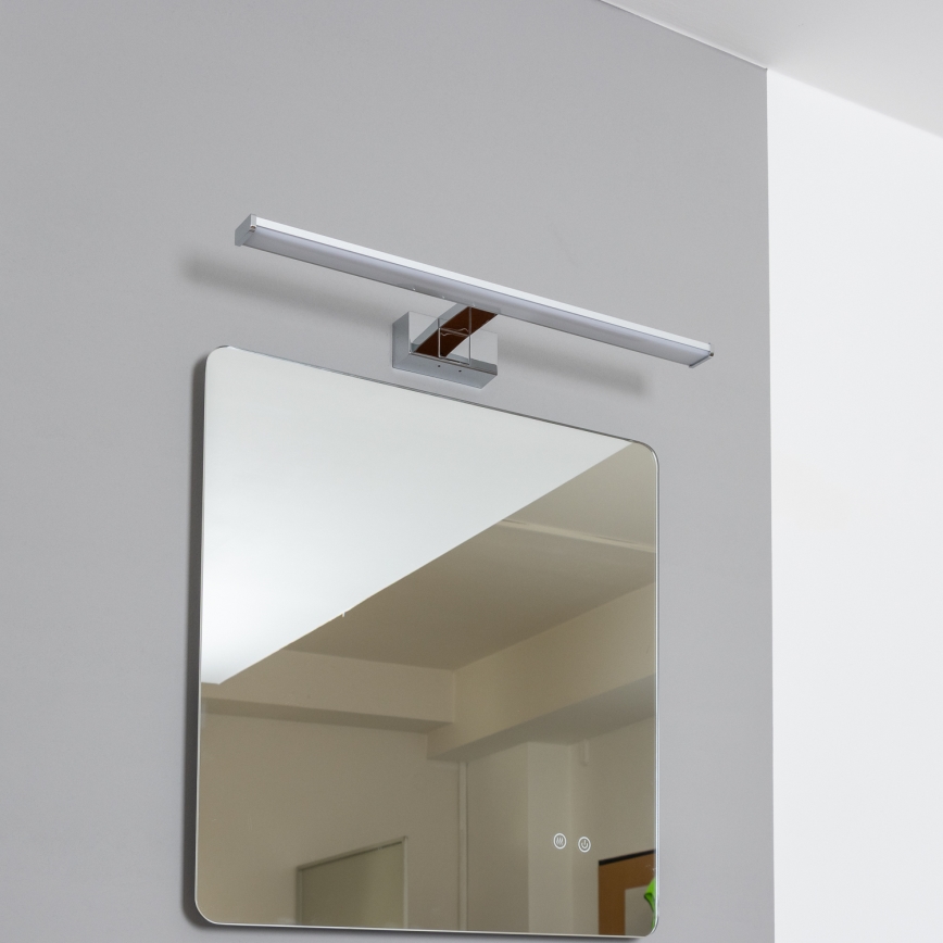 Brilagi - Éclairage miroir LED 3-en-1 pour salle de bains VESTRA LED/12W/230V 60 cm IP44 chrome brillant