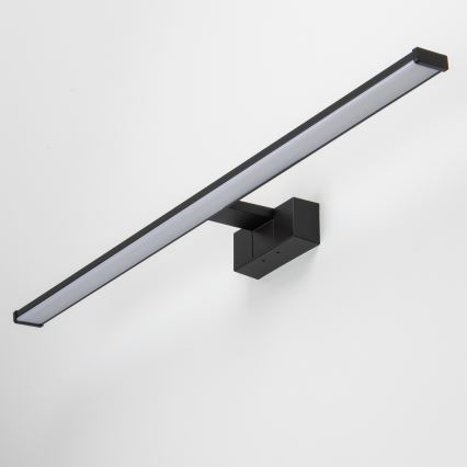 Brilagi - Éclairage LED pour miroir de salle de bains 3-en-1 VESTRA LED/15W/230V 80 cm IP44 noir