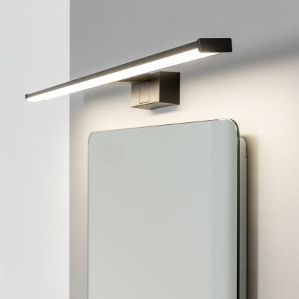 Brilagi - Éclairage LED pour miroir de salle de bains 3-en-1 VESTRA LED/15W/230V 80 cm IP44 noir