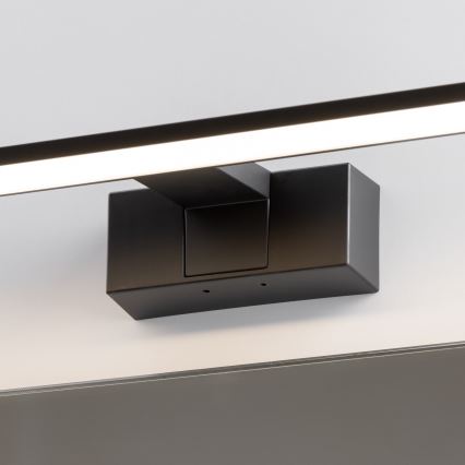 Brilagi - Éclairage LED pour miroir de salle de bains 3-en-1 VESTRA LED/15W/230V 80 cm IP44 noir