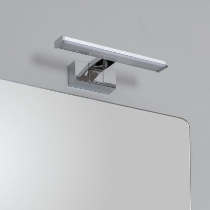 Brilagi - Éclairage LED 3 en 1 pour miroir de salle de bains VESTRA LED/6W/230V 30 cm IP44 chrome brillant