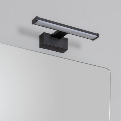 Brilagi - Éclairage LED 3 en 1 pour miroir de salle de bains VESTRA LED/6W/230V 30 cm IP44 noir