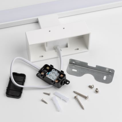 Brilagi - Éclairage LED 3-en-1 pour miroir de salle de bains VESTRA LED/8W/230V 40 cm IP44 blanc