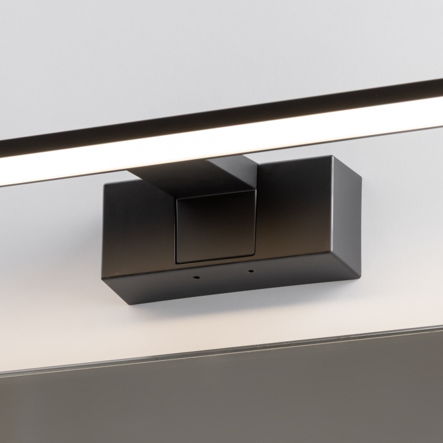 Brilagi - Éclairage LED 3-en-1 pour miroir de salle de bain VESTRA, 8W/230V, 40 cm, IP44, noir