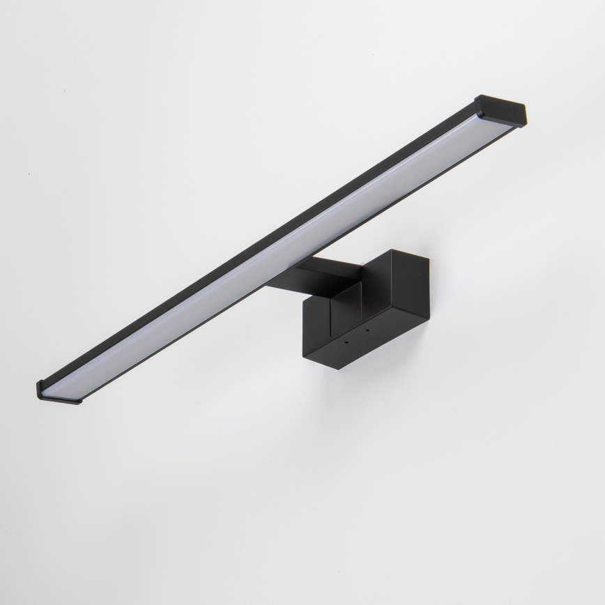 Brilagi - Éclairage LED 3-en-1 pour miroir de salle de bains VESTRA LED/12W/230V 60 cm IP44 noir