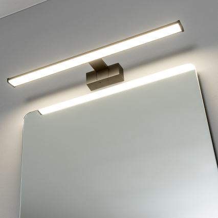 Brilagi - Éclairage LED 3-en-1 pour miroir de salle de bains VESTRA LED/12W/230V 60 cm IP44 noir