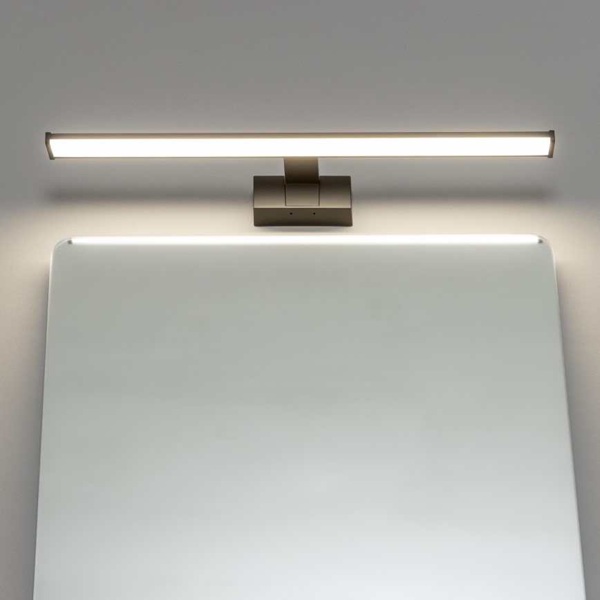 Brilagi - Éclairage LED 3-en-1 pour miroir de salle de bains VESTRA LED/12W/230V 60 cm IP44 noir
