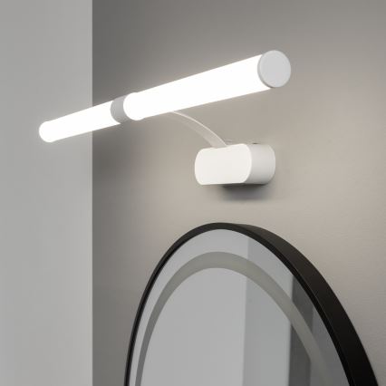 Brilagi - Éclairage miroir 2-en-1 pour salle de bains TUBEO LED/8W/230V 60 cm IP44 blanc