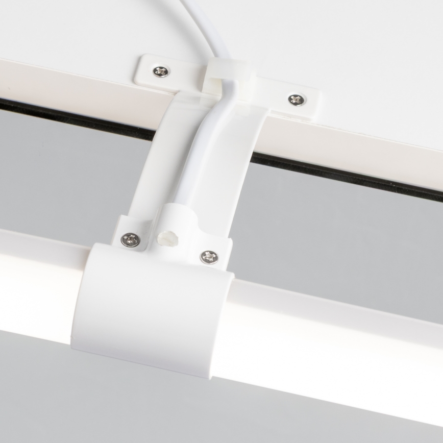 Brilagi - Éclairage miroir 2-en-1 pour salle de bains TUBEO LED/8W/230V 60 cm IP44 blanc
