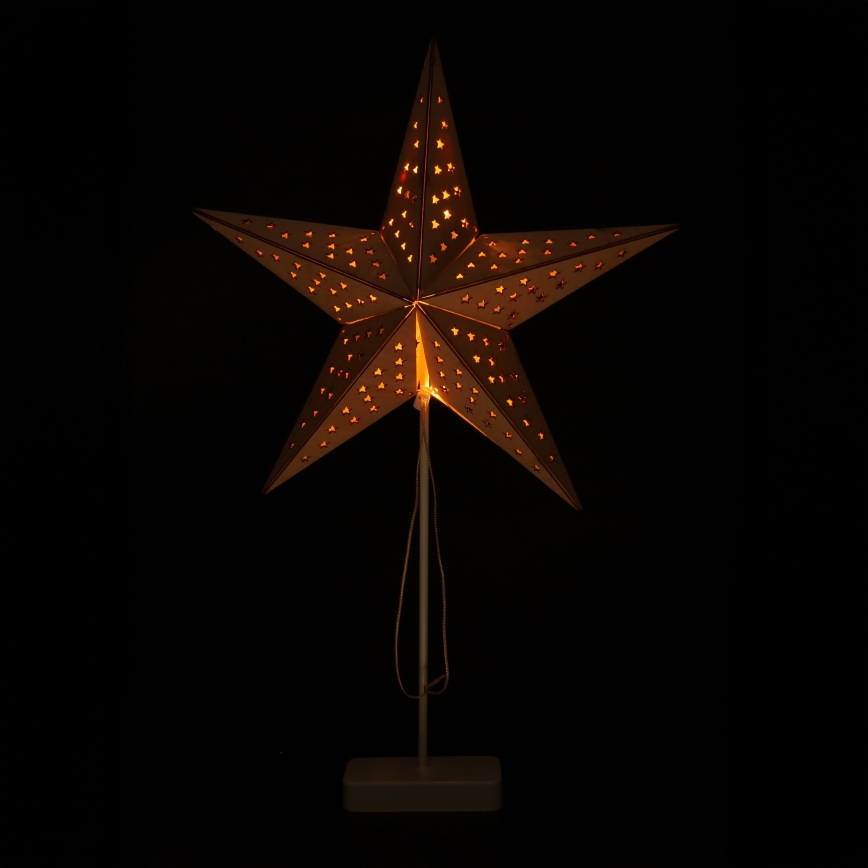 Brilagi - Étoile de Noël LED, 62x40 cm, alimentée par 3xAA