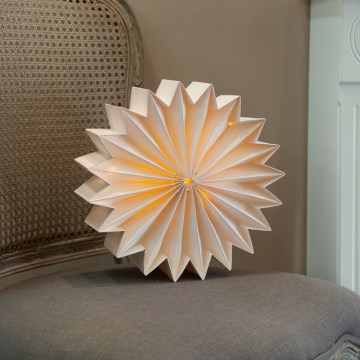 Brilagi - Flocon LED de Noël 30 cm (2x AA)