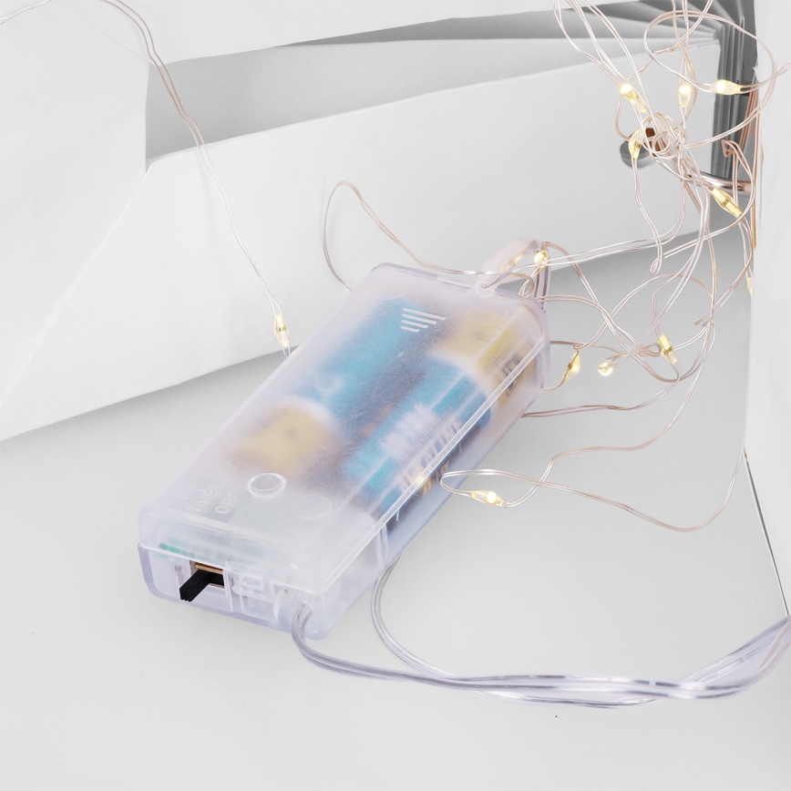 Brilagi - Flocon LED de Noël 30 cm (2x AA)