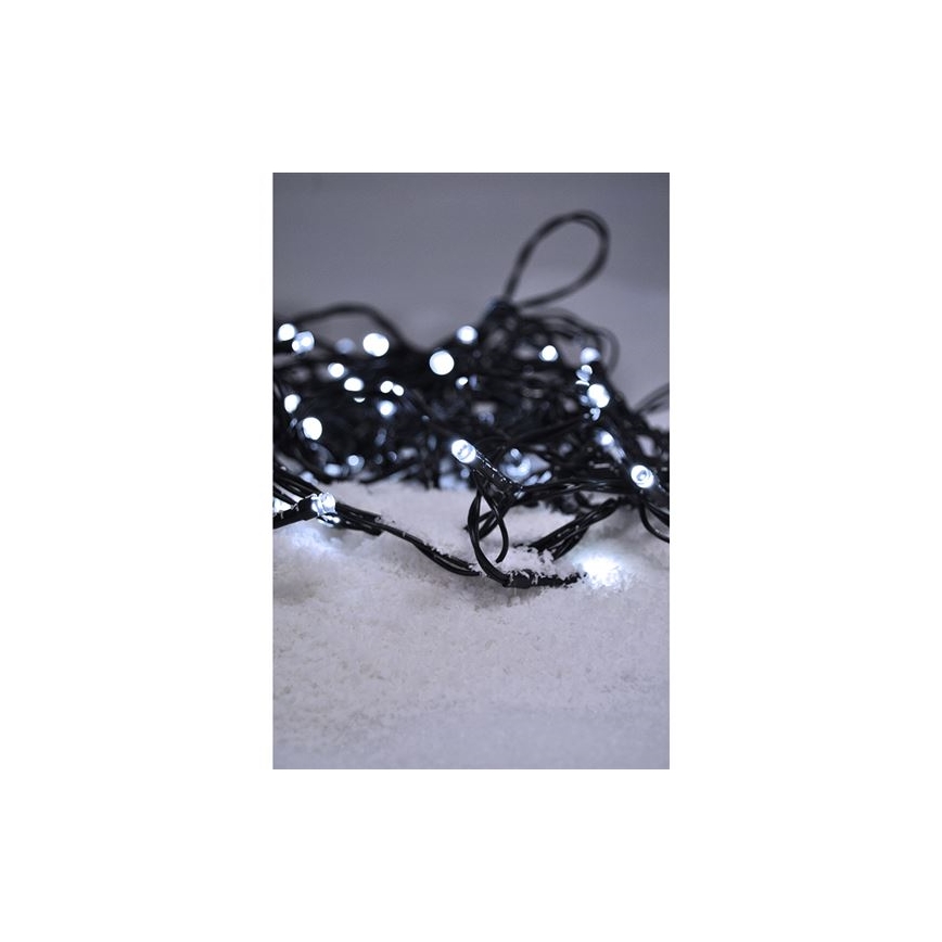 Brilagi - Guirlande de Noël extérieure à LED 500xLED/8 fonctions 55m IP44 blanc froid