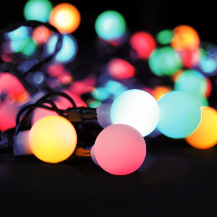 Brilagi - Guirlande de Noël extérieure LED RVBW 100xLED/8 fonctions 15m IP44 + télécommande