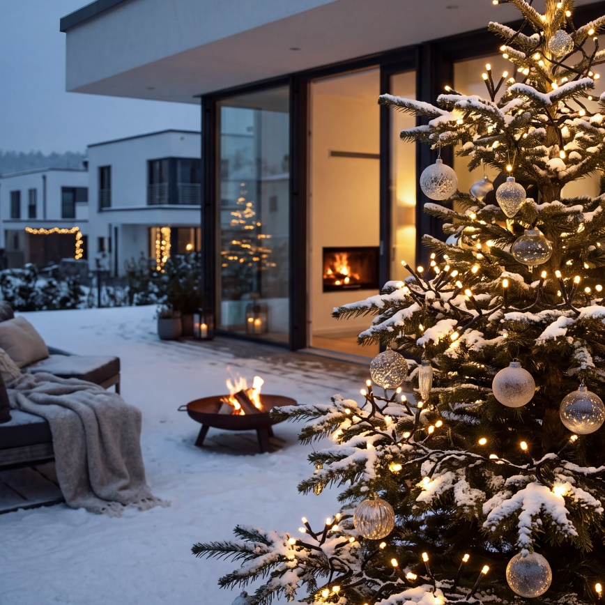 BRILAGI - Guirlande de Noël LED d'extérieur 180xLED 8 m IP44 blanc chaud