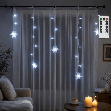BRILAGI - Guirlande de Noël LED d'extérieur 60xLED/6W/6x0,7m IP44 blanc froid