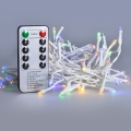 Brilagi - Guirlande de Noël LED extérieure 120xLED/8 fonctions/3xAA 9,5m IP44 multicolore + télécommande