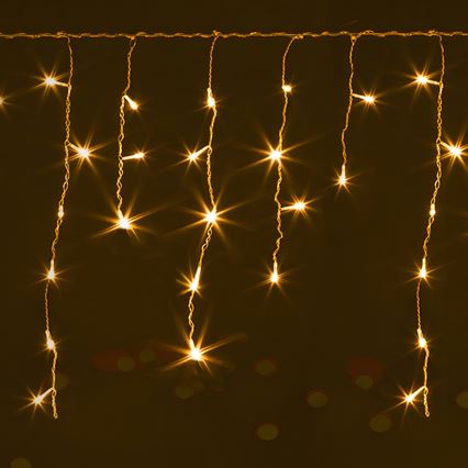 Brilagi - Guirlande de Noël LED extérieure 400xLED/8 fonctions 23x0,6m IP44 blanc chaud