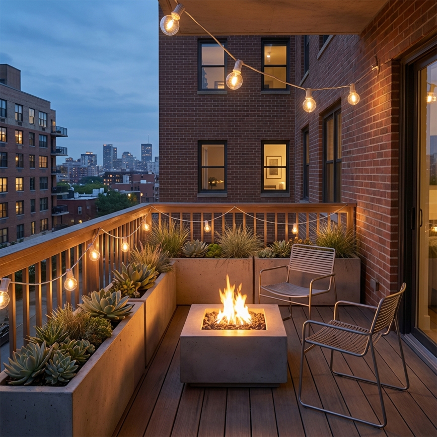 Brilagi - Guirlande lumineuse LED décorative d'extérieur GIRLANDA 25xE12/0,8W/230V 20m blanche IP44 blanc chaud