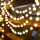 Brilagi - Guirlande décorative solaire LED BUBBLE 50 LED/8 fonctions, 7 m, IP65, blanc chaud, 600 mAh