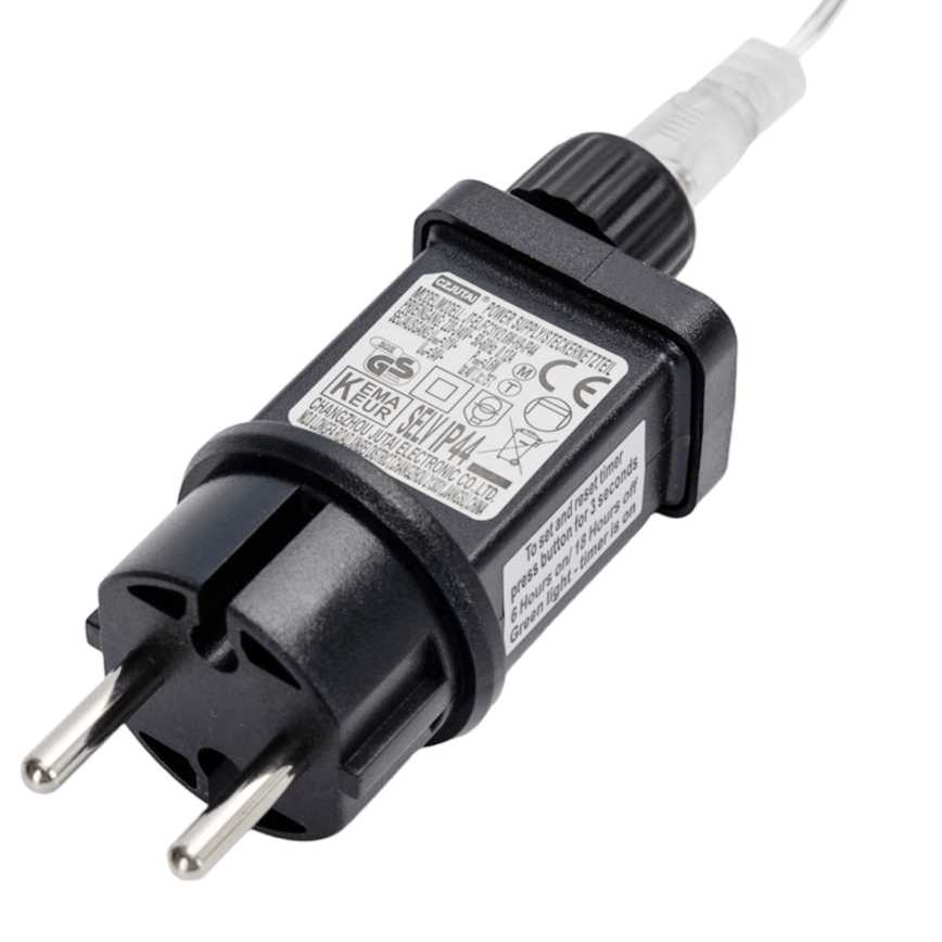 Brilagi - Guirlande LED de Noël extérieure 400xLED/8 fonctions 23x0,6m IP44 blanc chaud