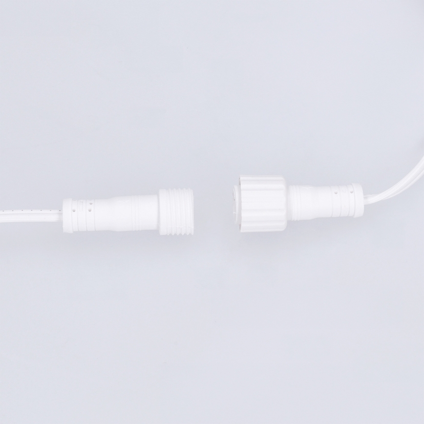 Brilagi - LED Guirlande décorative d'extérieur GIRLANDA 25xE12/0,8W/230V 20m blanc IP44 blanc chaud