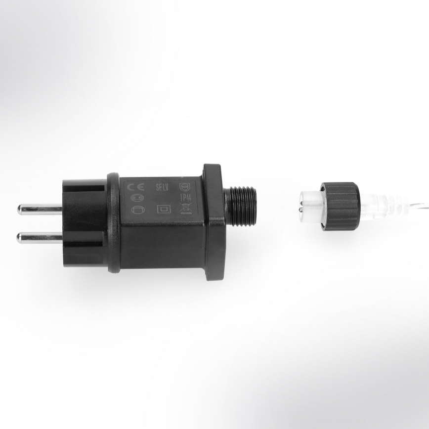 Brilagi - Guirlande LED d'extérieur 150 LED 5 m IP44 blanc chaud effet feu d'artifice