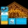 Brilagi - Guirlande LED d'extérieur 200 LED / 8 fonctions 13x0,6 m IP44 blanc chaud