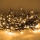 Brilagi - Guirlande LED d'extérieur 200 LED, 8 fonctions, 23 m, IP44, blanc chaud