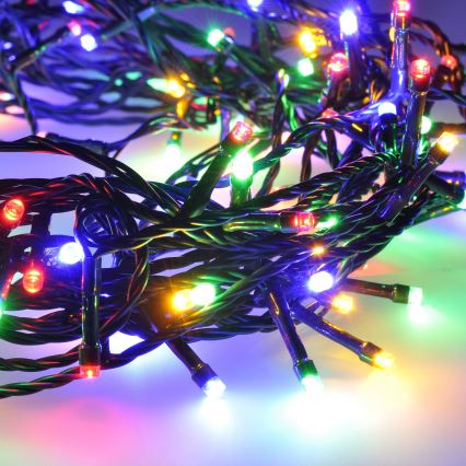 Brilagi - Guirlande LED d'extérieur 200 LED, 8 modes, 23 m, IP44, multicolore